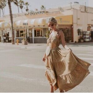 Spell wild thing strappy Maxi Dress